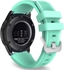 Tentech Sport Silicone Band 22mm Suitable For Huawei Watch 3/3 Pro/GT2 Pro/GT2e/GT2/GT 46mm - Samsung S3 And S4 46mm - Watch Active 2 44mm - Watch 3 45mm - Honor Magic 2 46mm - Mint Green