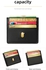 RAHALA RA109 Genuine Leather Multiple Card Slots Casual Slim Wallet Blue
