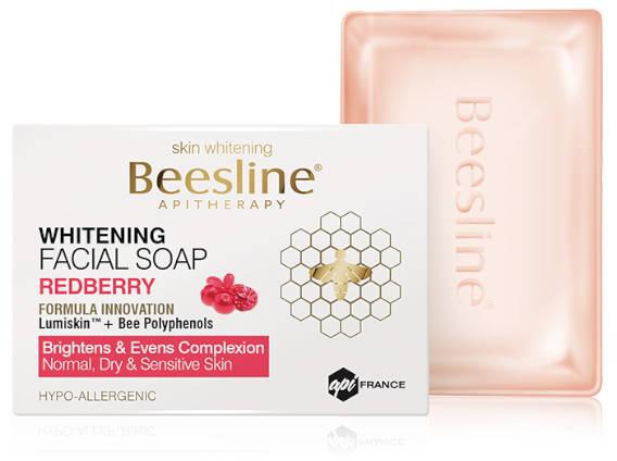 beesline whitening facial soap redberry