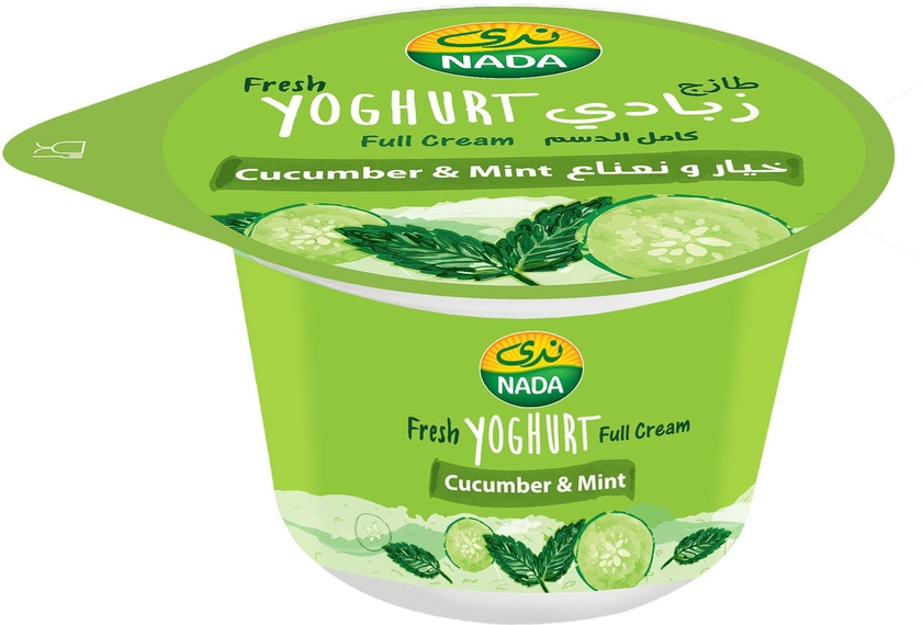 Nada yoghurt cucumber &amp; mint 150 g