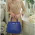 Six Piece Bags Retro Embossed Multi Handbag Set Blue