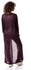 Kady Casual Full Sleeves Cardigan For Women - Dark Purple