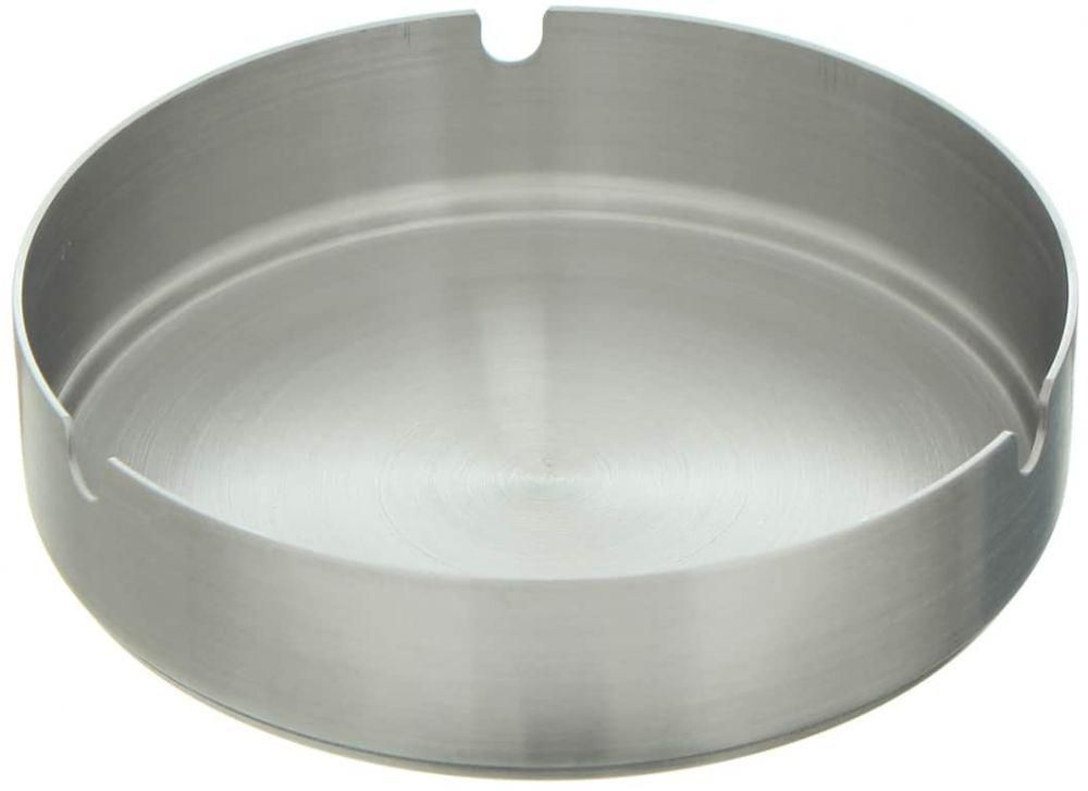 Stainless Steel Ashtray S-24, Silver