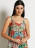 Women'S Casual Midi Sleeveless Allover Printed Long Evening Maxi Dress Multicolour
