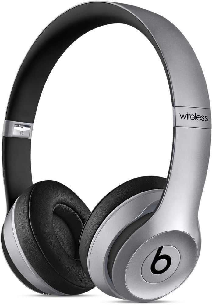 Beats Solo2 Wireless Over the Ear Headset, Gray MKLF2ZM/A