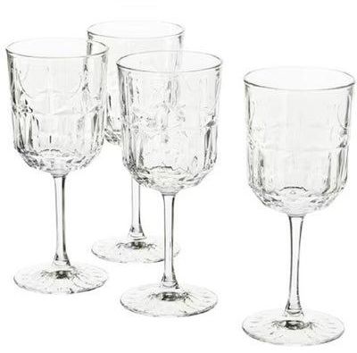 Glass clear glass patterned 27 cl
