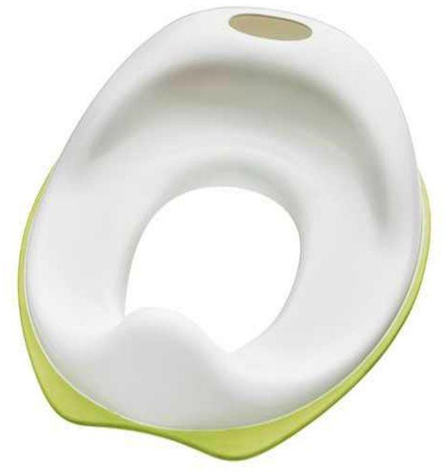 Matrix Toilet Seat - White/Green