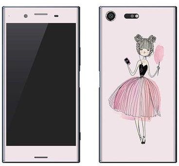 Vinyl Skin Decal For Sony Xperia XZ Premium Lost in Music