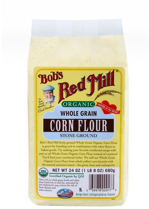 Bobs Red Mill Organic Corn Flour 680 Grams