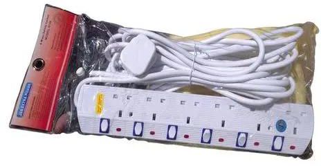 JSB 10 METRES CABLE 6-WAY SURGE PROTECTOR POWER EXTENSION.