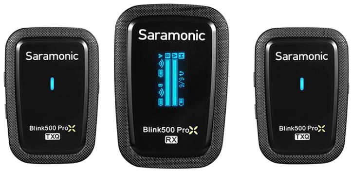 Saramonic BLINK500 PROX Q2 2.4GHz Dual-Channel Wireless Microphone System