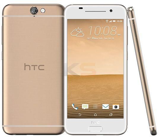 HTC One A9 (5.0'' Screen, 2GB RAM, 16GB Internal, Fingerprint Sensor, 4G LTE) Gold Smartphone