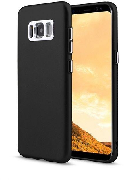 New Ultra Slim Luxury Design Soft TPU Samsung Galaxy S8 Case - Black