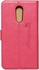 Kaiyue Flip Cover for Lenovo K6 Note, Pink
