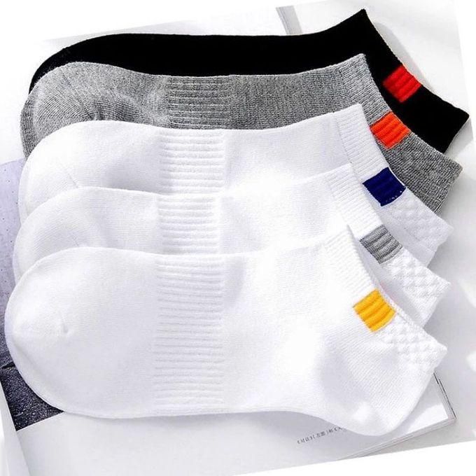 General Set Of 12 Pairs Short Socks - Multi Colors