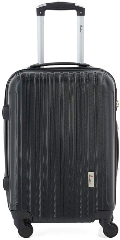 Senator KH132 Hard Casing Medium Check-In Luggage Trolley 65cm Black