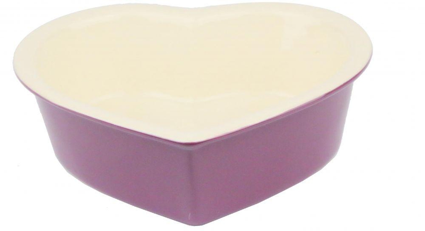 Heart Cake Tin by Top Trend ,  Purple ,3849-D