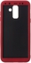 auto Focus 360 Full Cover For Samsung Galaxy a6 Plus (2018) - Red Black