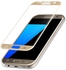 Samsung Galaxy S7  Curved Tempered Glass 0.2mm ultra-thin Screen Protector 9H - Gold