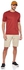 Armani Exchange Men's 3GZTLG T-Shirt, Red (Rosewood 1456), Medium