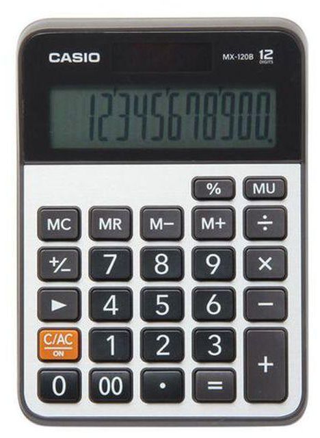 Casio MX-120B Calculator