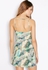 Tropical Print Strap Back Sun Dress