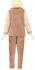 Beige Polyester Pajama For Women