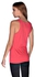 Creo Stay Wild Barcode Printed Tank Top for Women - M, Pink