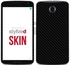 Stylizedd Premium Vinyl Skin Decal Body Wrap For Motorola Google Nexus 6 - Carbon Fibre Black