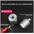 M10 Angle Grinder To Grooving Machine Adapter Set Silver