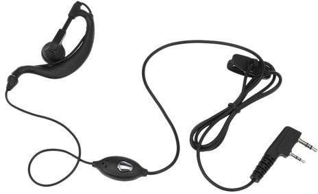 Walkie Talkie Headset Earpiece with Mic PTT for Walkie Talkie, UV-5R