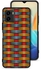 Vivo Y15s Protective Case Cover Strips Art Pattern