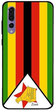Thermoplastic Polyurethane Skin Case Cover -for Huawei P20 Pro Zimbabwe Flag Zimbabwe Flag