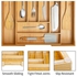 KAEASOUS Bamboo Expandable Drawer Organizer - cutlery drawer organizer for Utensils and Cutlery, silverware drawer organizer tray- Adjustable and Large Silverware Drawer Organizer for Cabinets