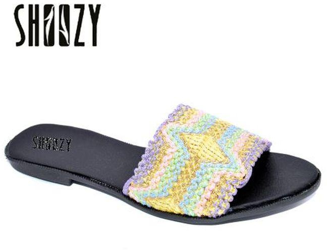 Shoozy Fashionable Women Slipper - Multicolor