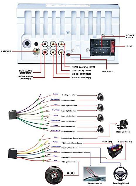 Allwin Touch Screen Car Mp5 Player, Wiring Diagram For Car Mp5 Player