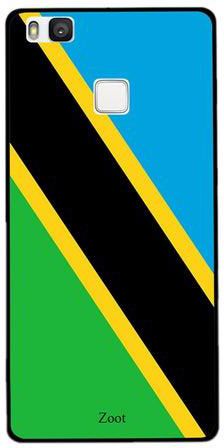 Thermoplastic Polyurethane Skin Case Cover -for Huawei P9 Lite Tanzania Flag Tanzania Flag