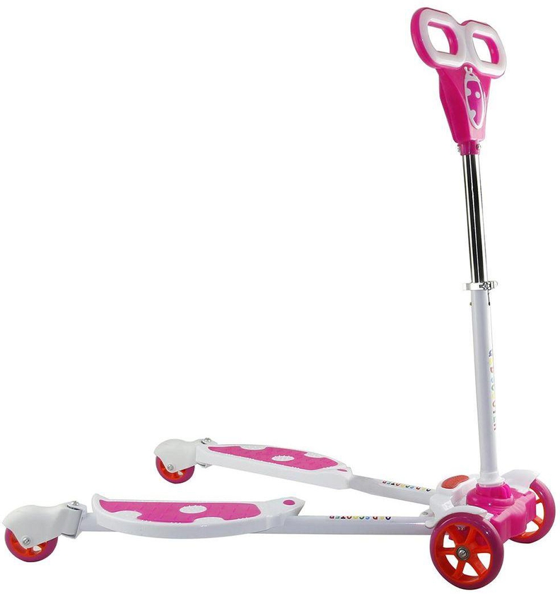 Scooter Frog Slide Twist with Music, Pink