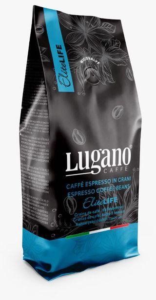 Lugano Cafeé لوجانو ايليت لايف حبوب قهوة - 1 كجم