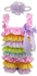 Tiny Bibiya Baby Lace Petti Romper Tutu Clothing (Little Rainbow)