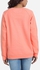 Nas Trends Tafa2alo Printed Sweatshirt - Peach Orange