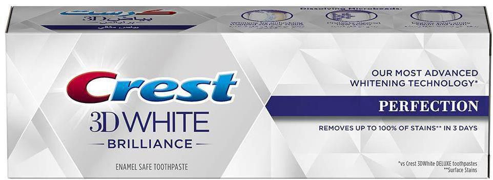crest 3d white brilliance perfection toothpaste