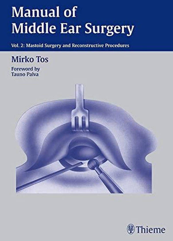 Manual of Middle Ear Surgery: Volume 2: Mastoid Surgery and Reconstructive Procedures