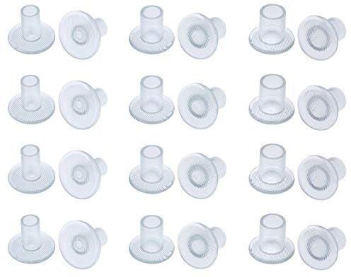 12 Pairs Heel Stoppers High Heel Protectors For Women's Shoes Small/Middle/Large Transparent