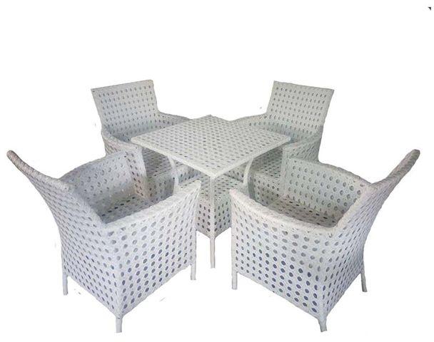 Outdoor Furniture Set Consisting Of 4 Chairs And A Table
