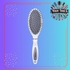 Bonita Air Cushion Hair Brush - Square + Oval - White -2 Pcs