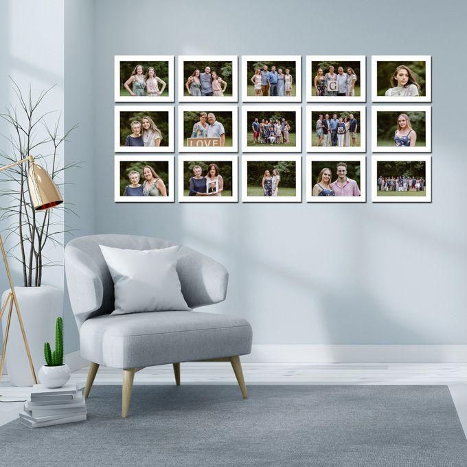 Art 15 Photo Frames, White , Modern, 15X21 Cm (stand Or Wall) Home Decoration(1)