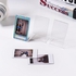 Andoer 3" L-shape Acrylic Photo Frame Transparent Mini Stand For