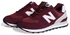نيو بلانس حذاء رياضي للرجال من 574، لون بورجندي (512)، مقاس 46.5 EU