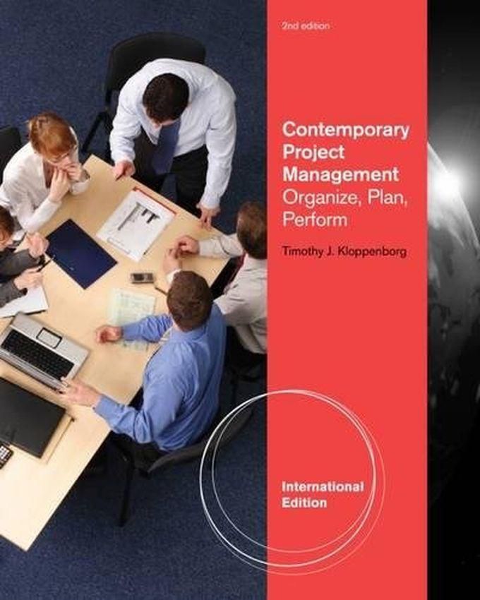Cengage Learning Project Management Contemporary Approach: International Edition ,Ed. :2